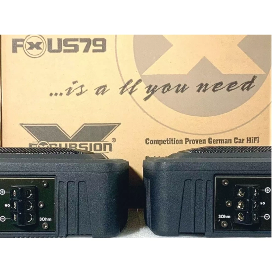 Excursion PX-US79 2 pasywne subwoofery pod siedzenia samochodowe z głośnikami 7x9 cali - 150/500W, 3ohm, metalowe obudowy zamkniete dla prawej i lewej